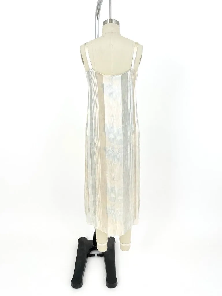 70s Incinoo Silk Printed Dress Set