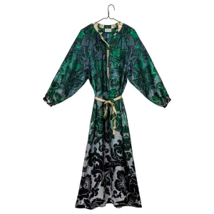 Abito Dress - Green Floral
