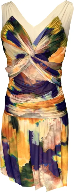 Afterglow Draped Dress