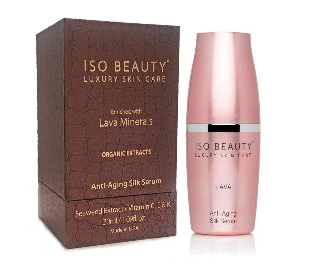 Anti-Wrinkle Silk Serum w/ Lava Minerals | Skincare
