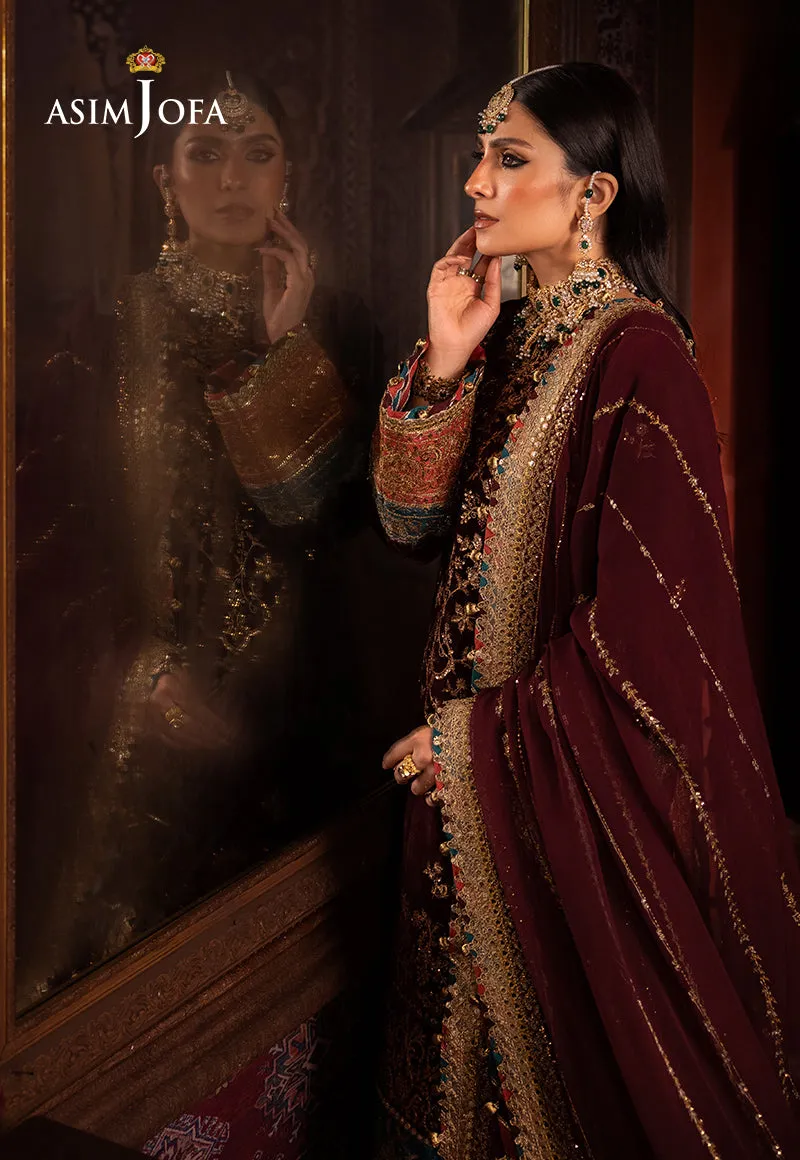 ASIM JOFA | MAKHMAL - WEDDING VELVET | AJMM-09
