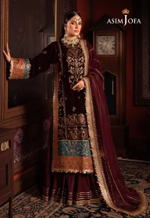 ASIM JOFA | MAKHMAL - WEDDING VELVET | AJMM-09