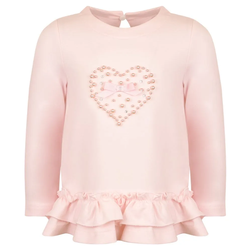 Bimbalo - Heart Detail Leggings Set - Pink