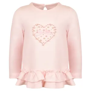 Bimbalo - Heart Detail Leggings Set - Pink
