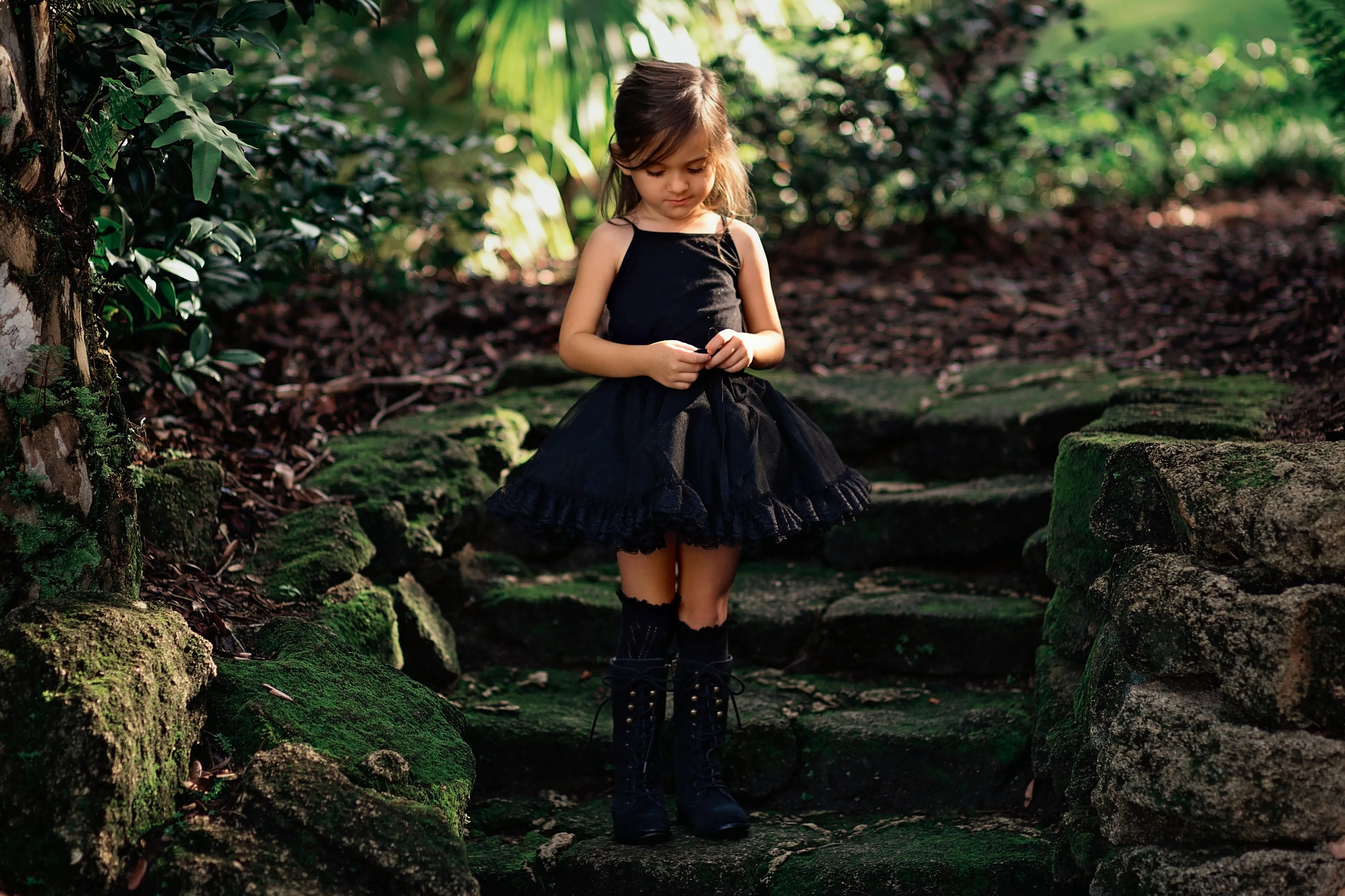 Black Separate Petticoat by M. Joy