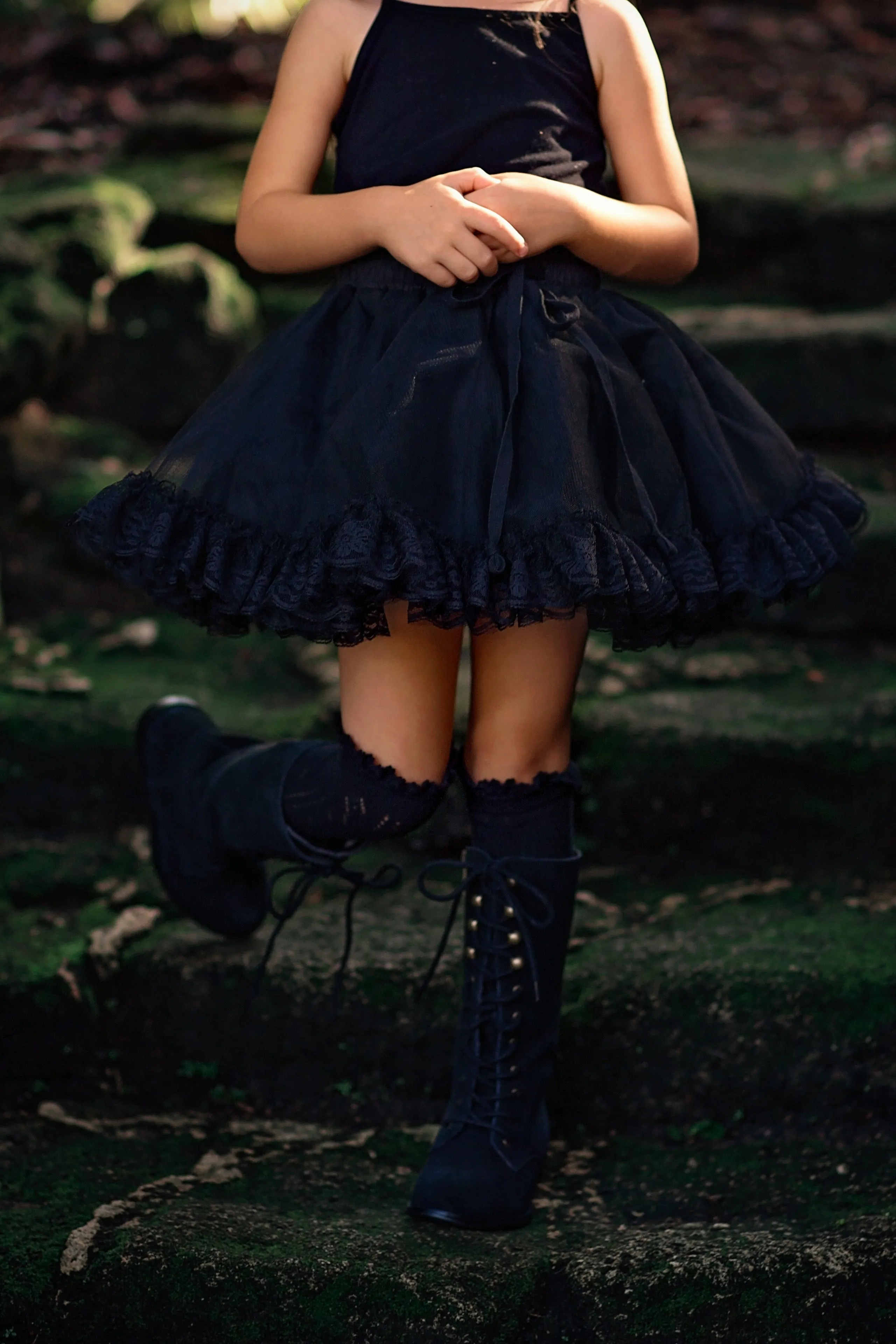Black Separate Petticoat by M. Joy