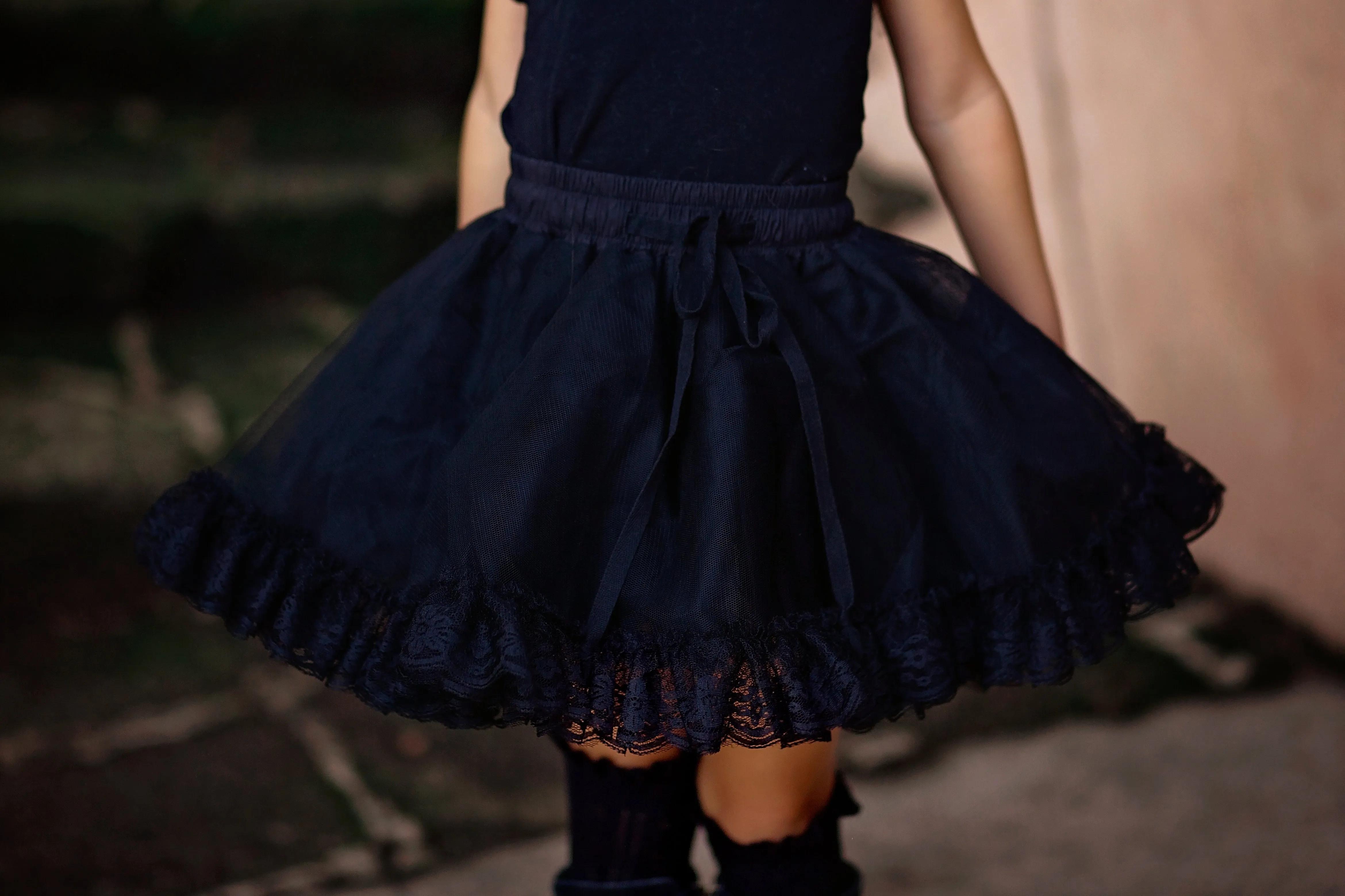 Black Separate Petticoat by M. Joy