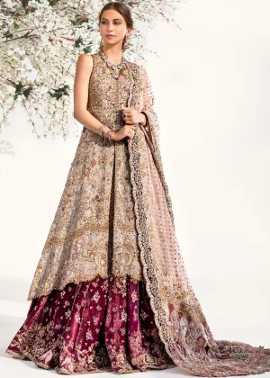Bridal Long Frock with Lehnga #Y6051