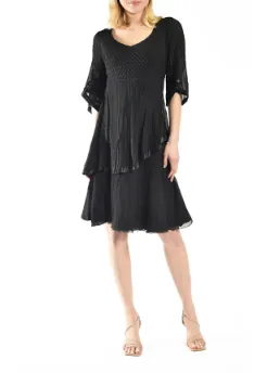 Chiffon Tiered Dress CAD22445SO