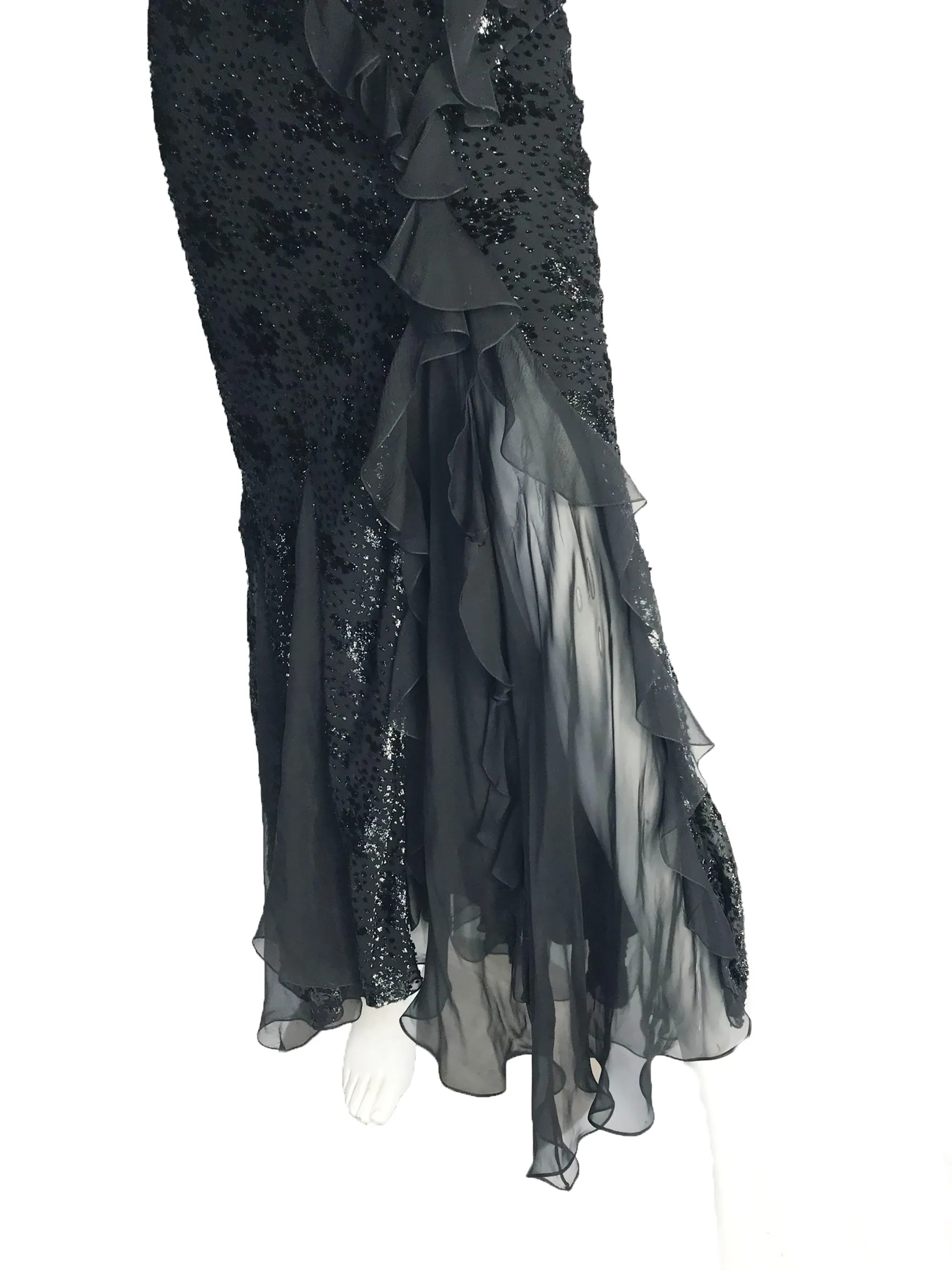 CHRISTIAN DIOR EVENING GOWN