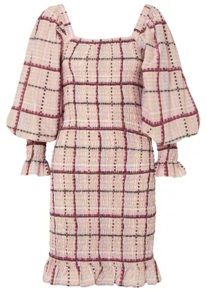 Cotton Silk Dress (Moonlight Mauve)