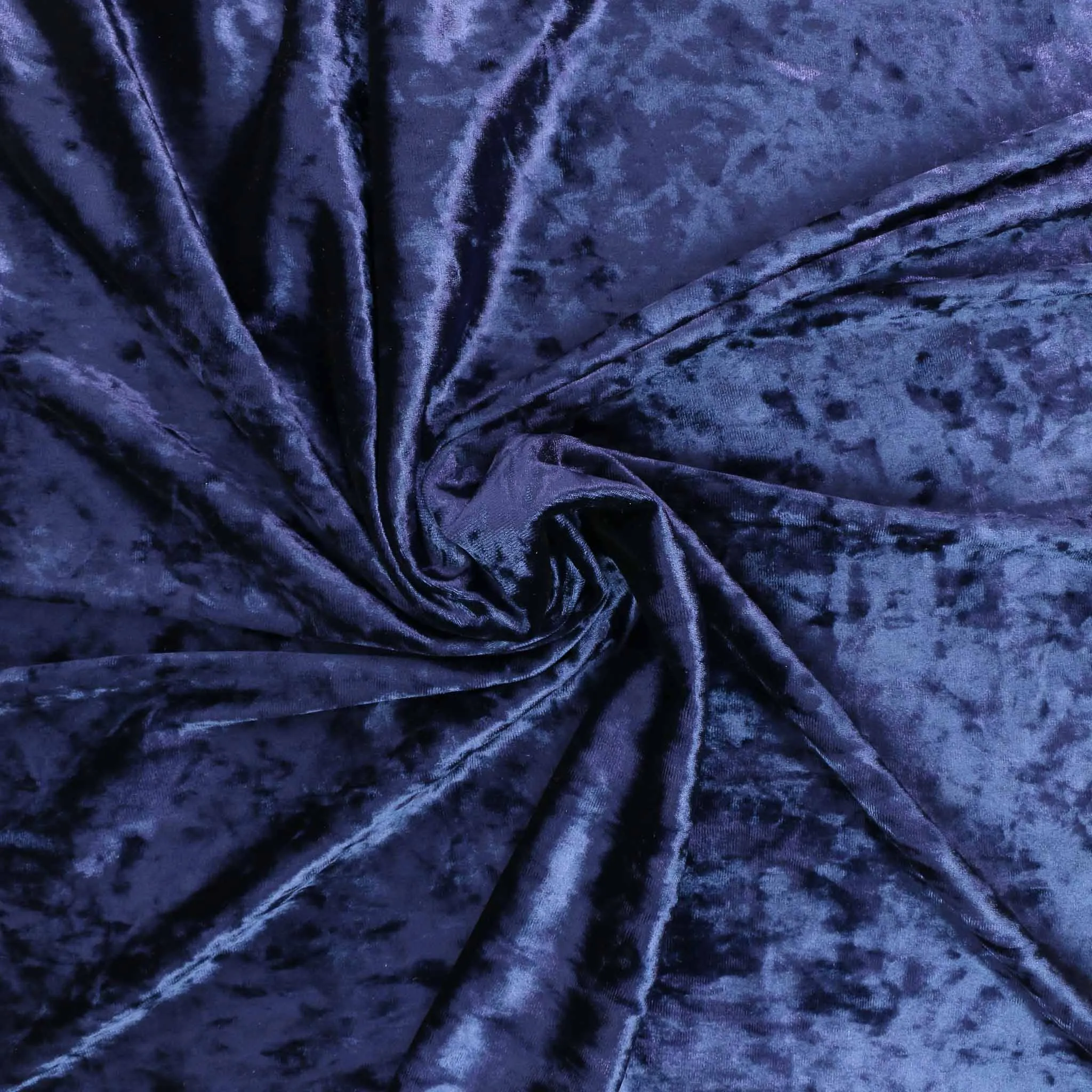 Crushed Velvet - Navy, Green, Gold, Purple, Blue/Purple, Red, Wine