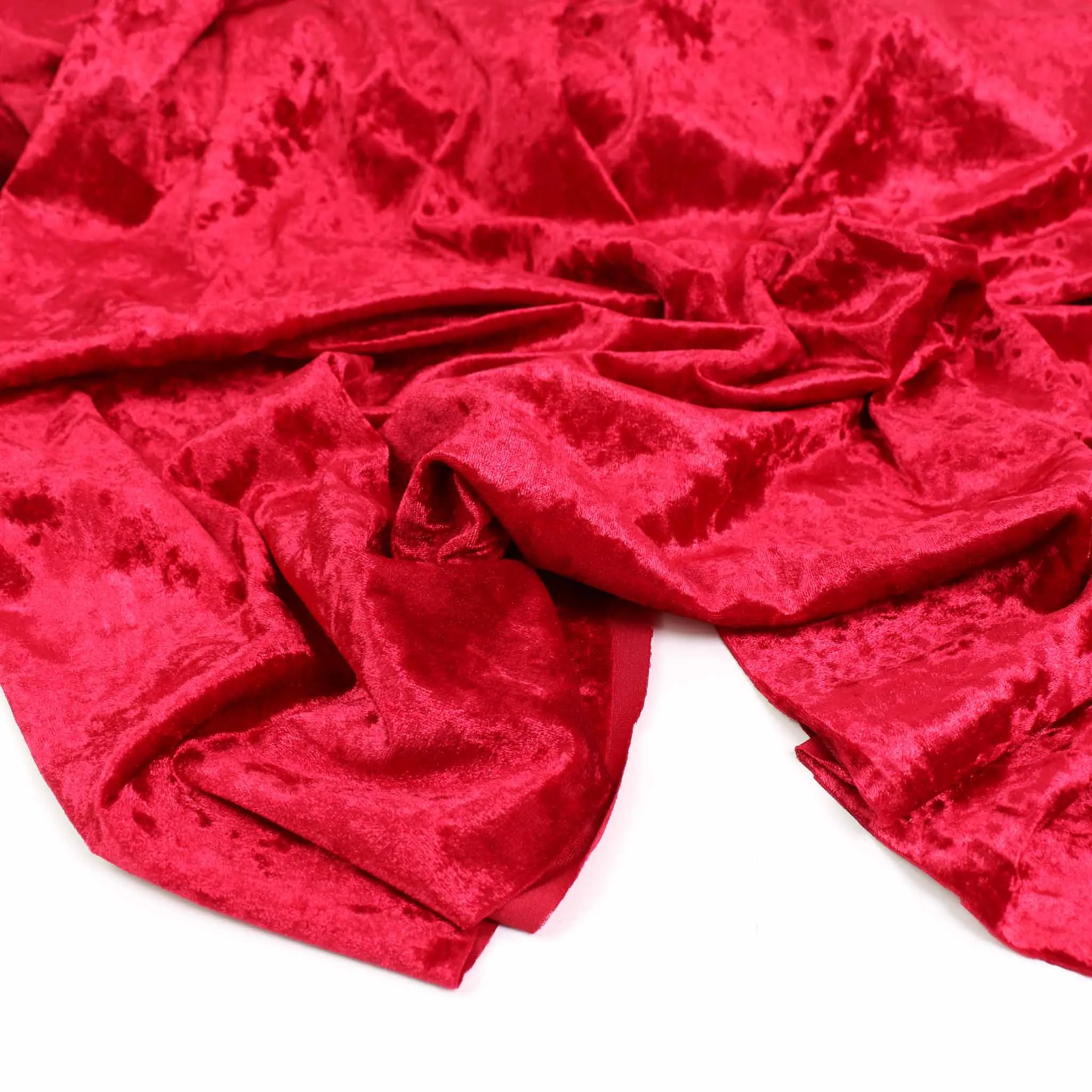 Crushed Velvet - Navy, Green, Gold, Purple, Blue/Purple, Red, Wine