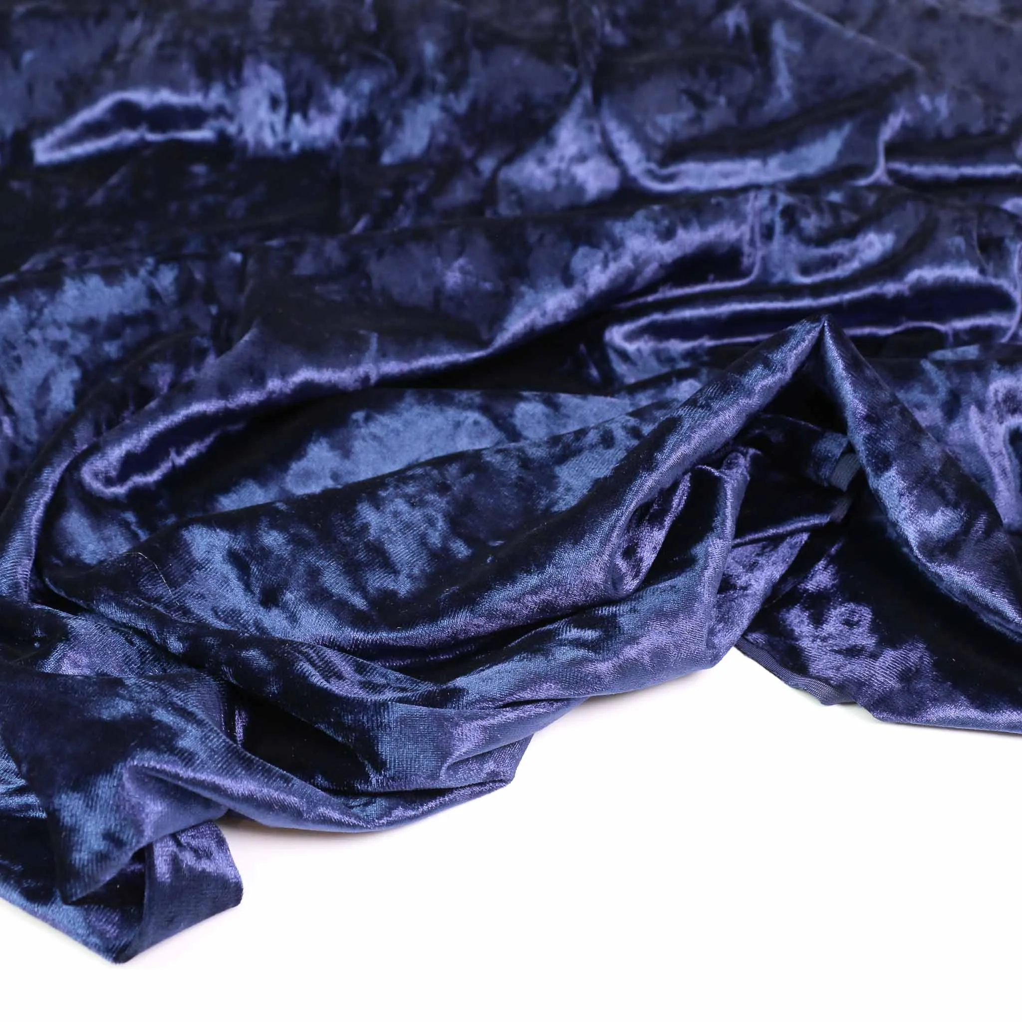 Crushed Velvet - Navy, Green, Gold, Purple, Blue/Purple, Red, Wine