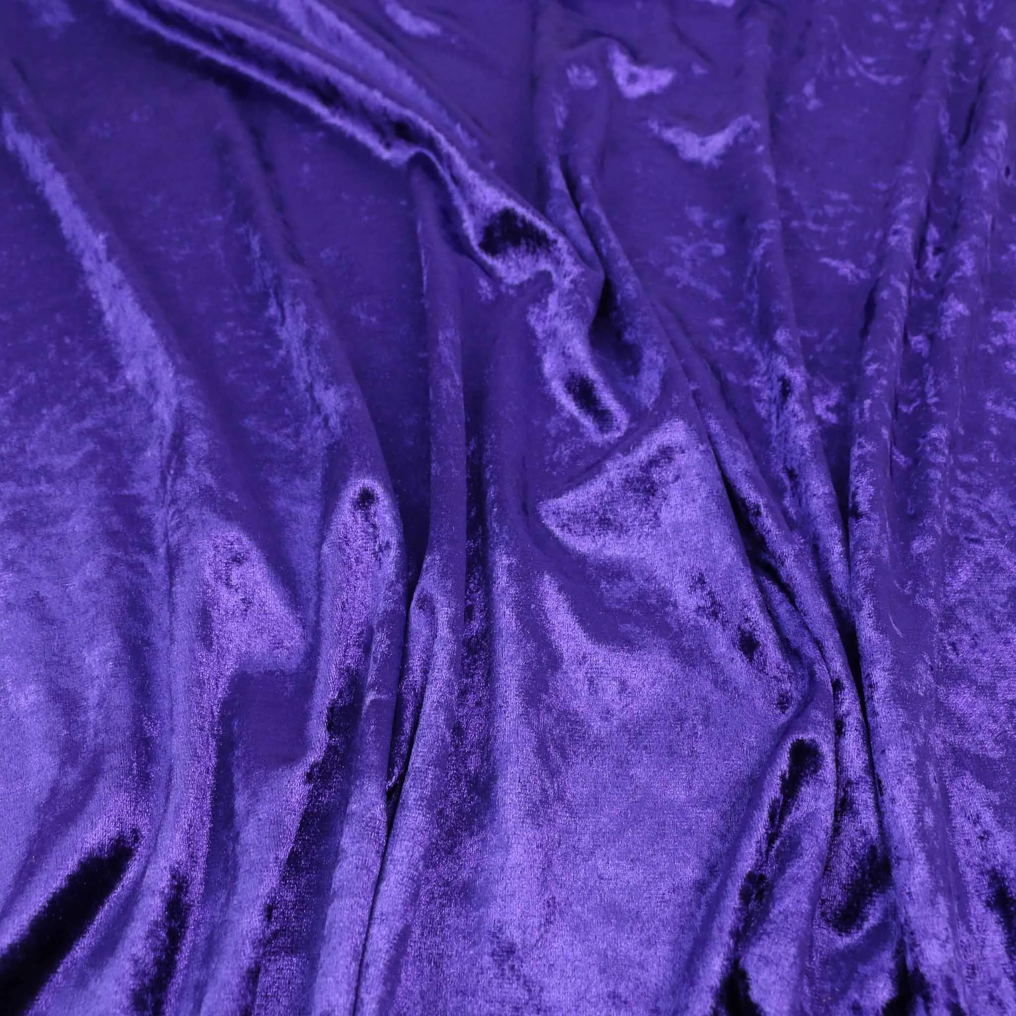 Crushed Velvet - Navy, Green, Gold, Purple, Blue/Purple, Red, Wine