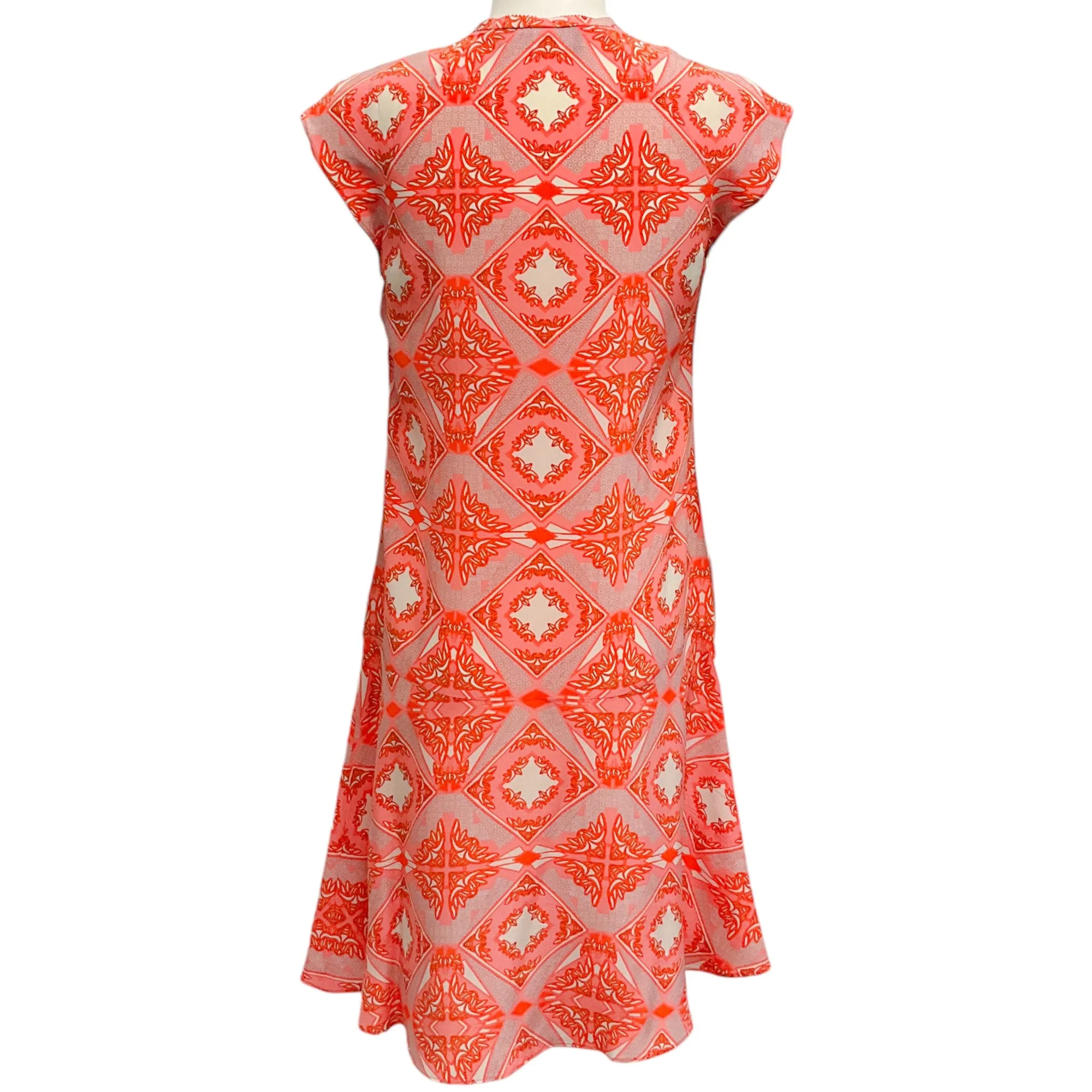 Derek Lam Coral Multi Silk Dress