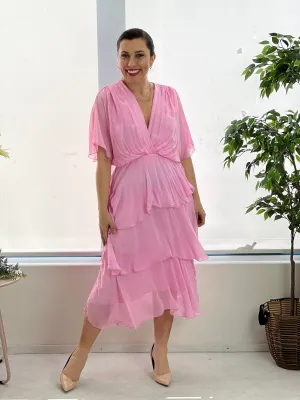 Desaily Candy Silk Dress
