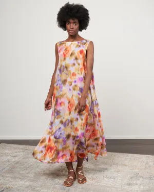 destin dress - lillac/multicolor