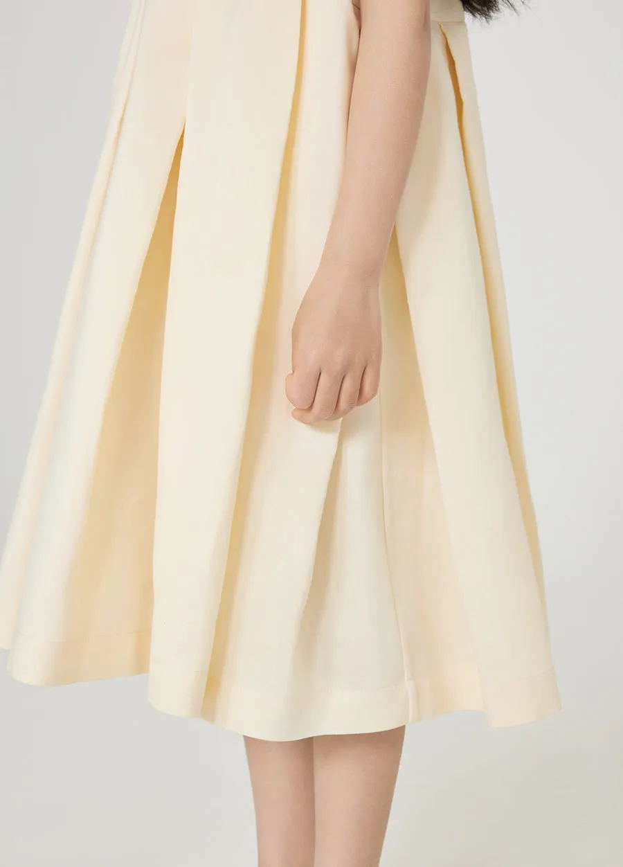 Dress / jnby by JNBY Cotton-blend Silk Sleeveless Dress