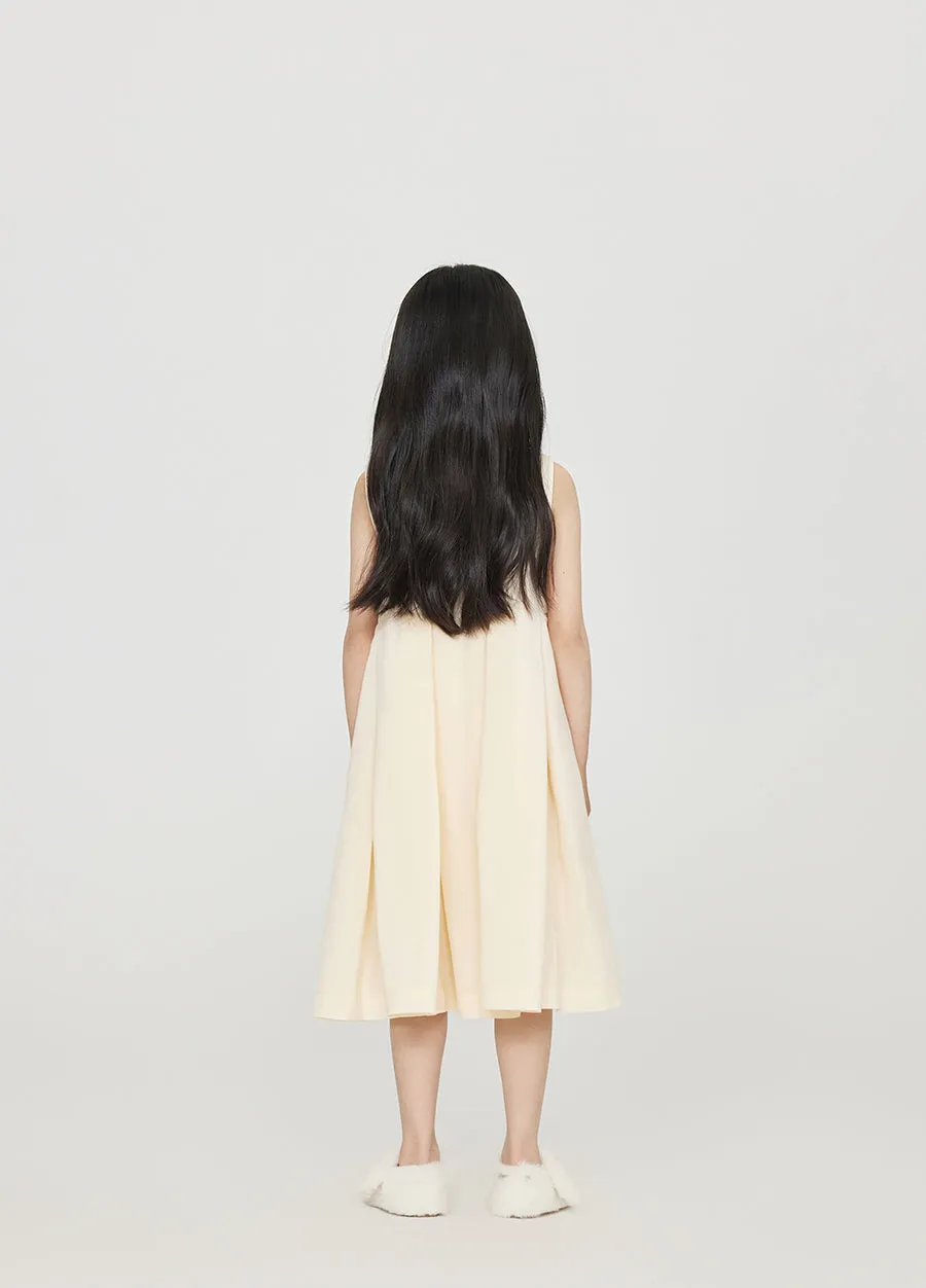 Dress / jnby by JNBY Cotton-blend Silk Sleeveless Dress