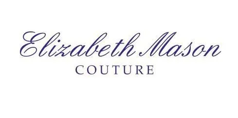 ELIZABETH MASON COUTURE Silk Chiffon Gown Made to Order