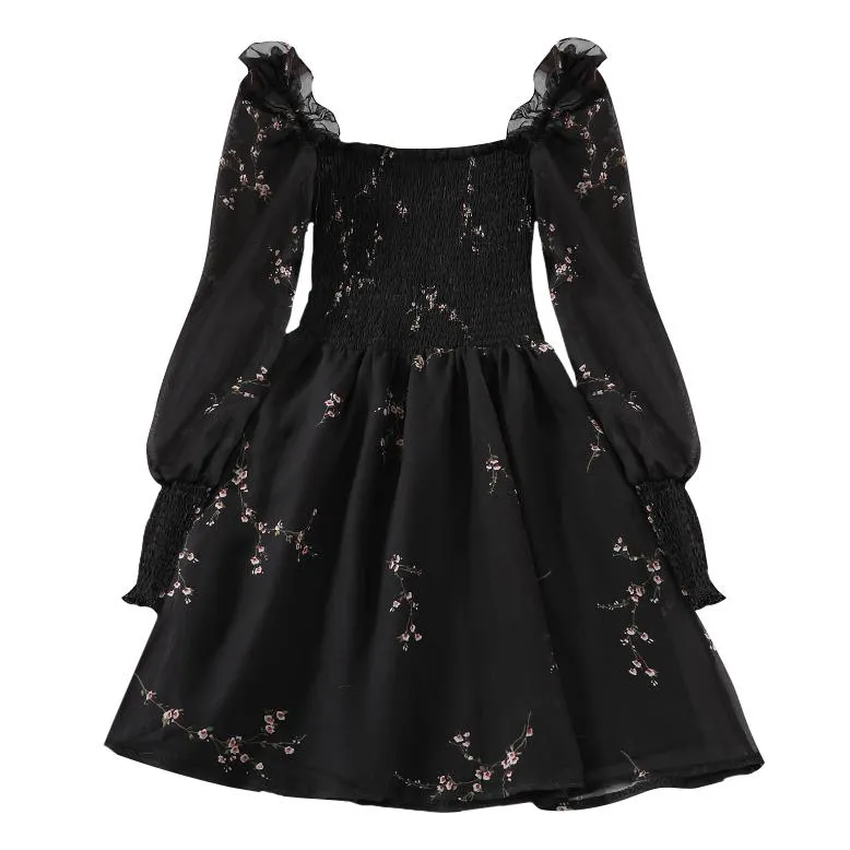 Floral Chiffon Dress SD00364