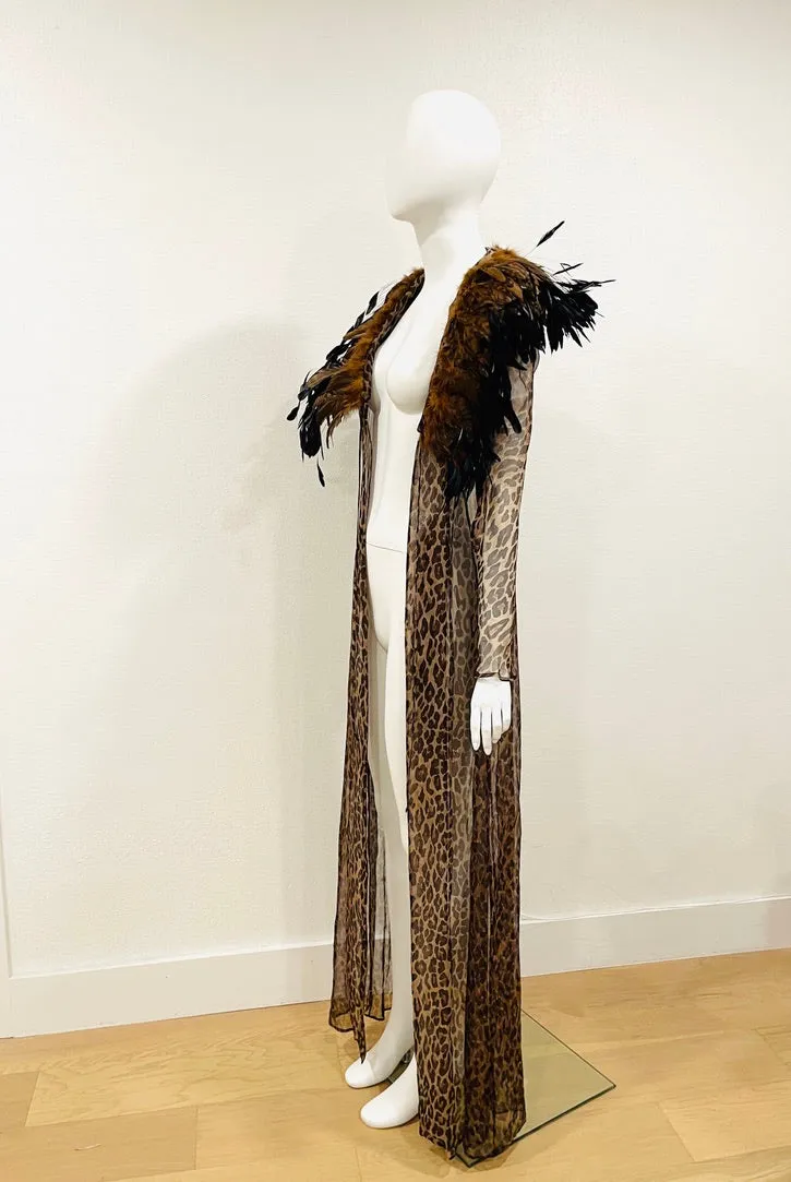 F/W 1997 Dolce & Gabbana Feathered Jacket