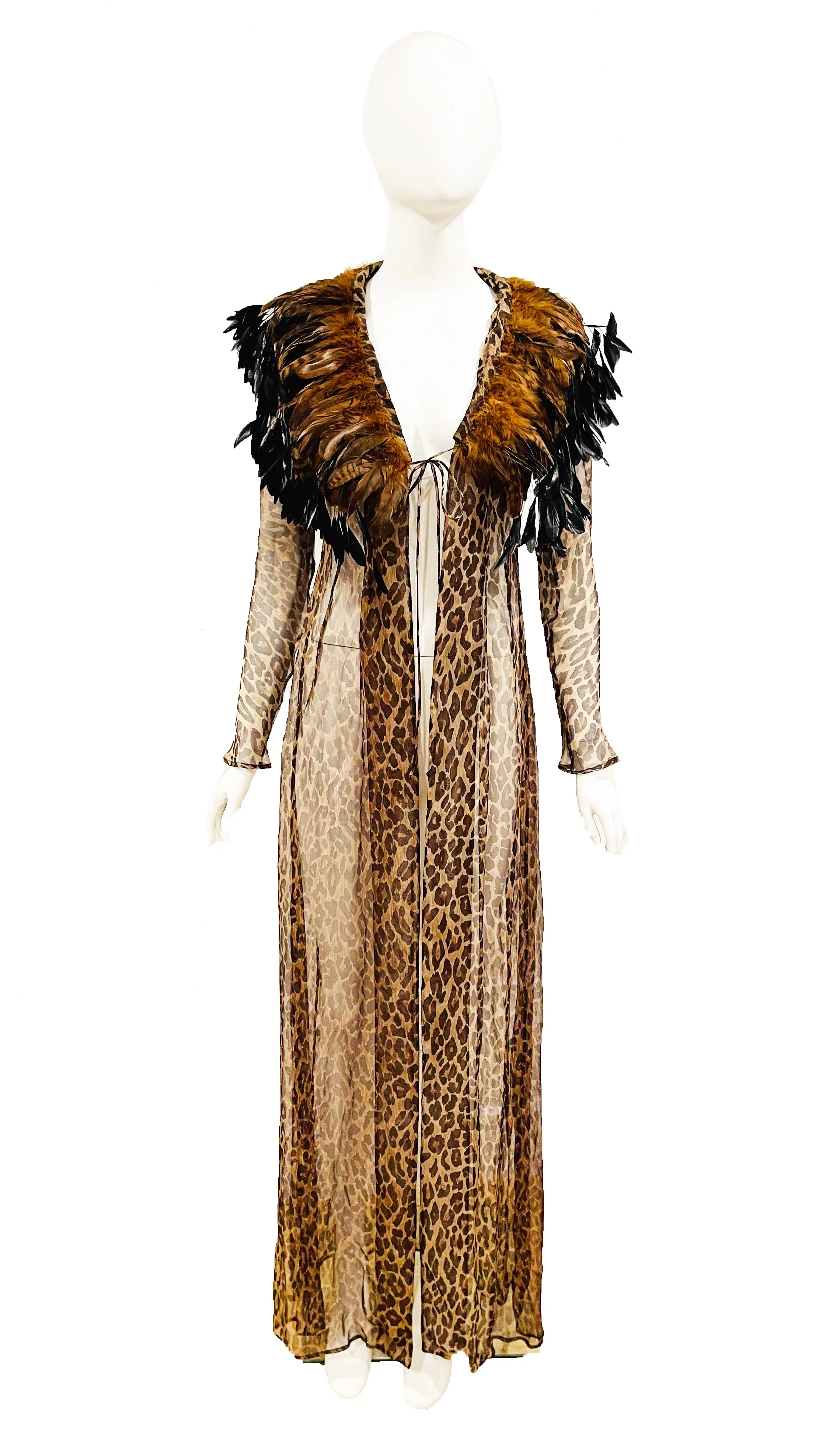F/W 1997 Dolce & Gabbana Feathered Jacket