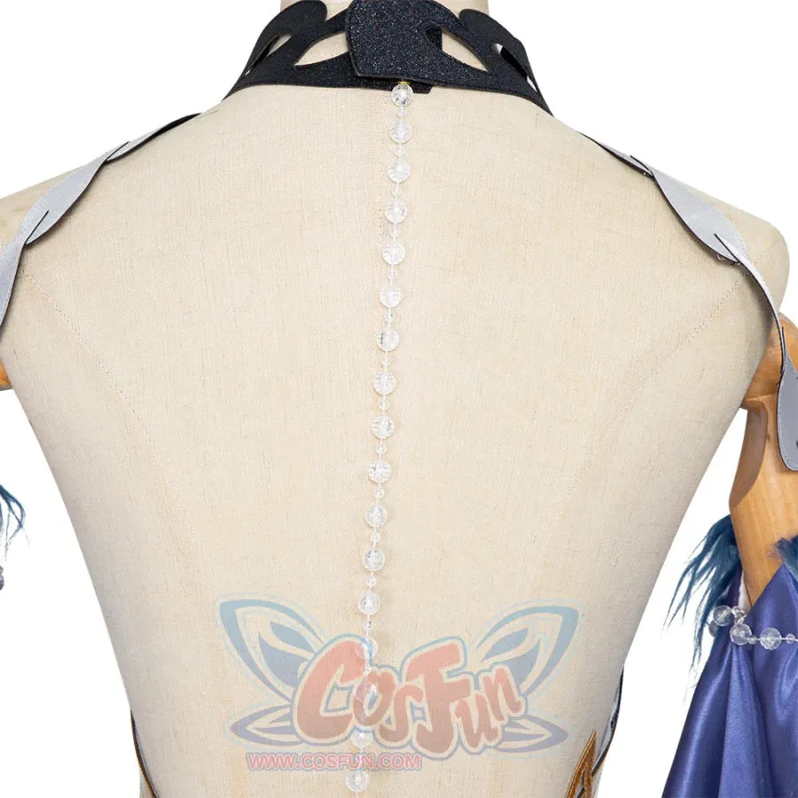 Genshin Impact Ningguang Orchid's Evening Gown Cosplay Costume C00996  A