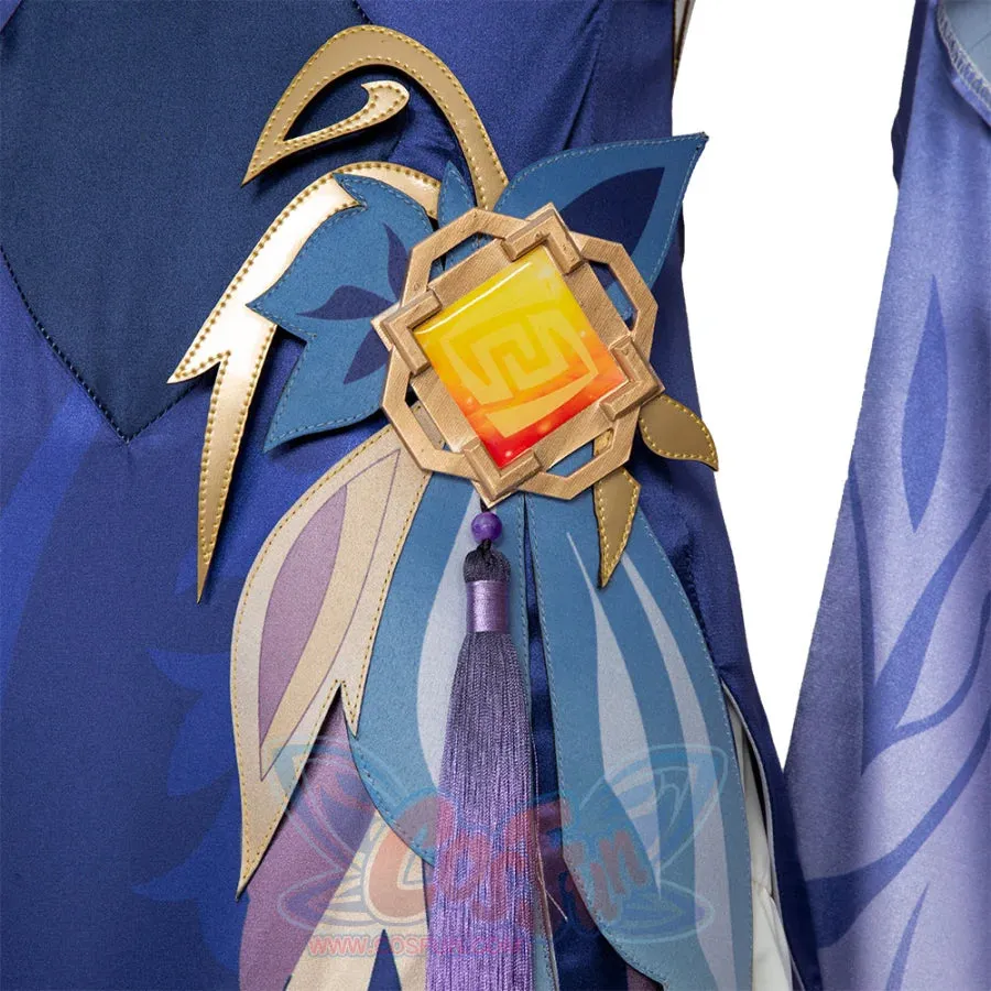 Genshin Impact Ningguang Orchid's Evening Gown Cosplay Costume C00996  A