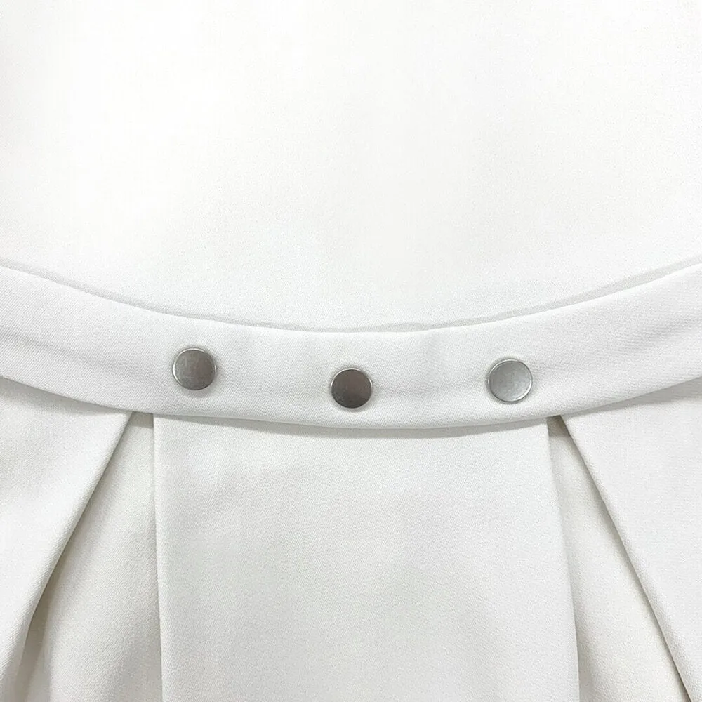 Girls Salma Snap Dress - Cream