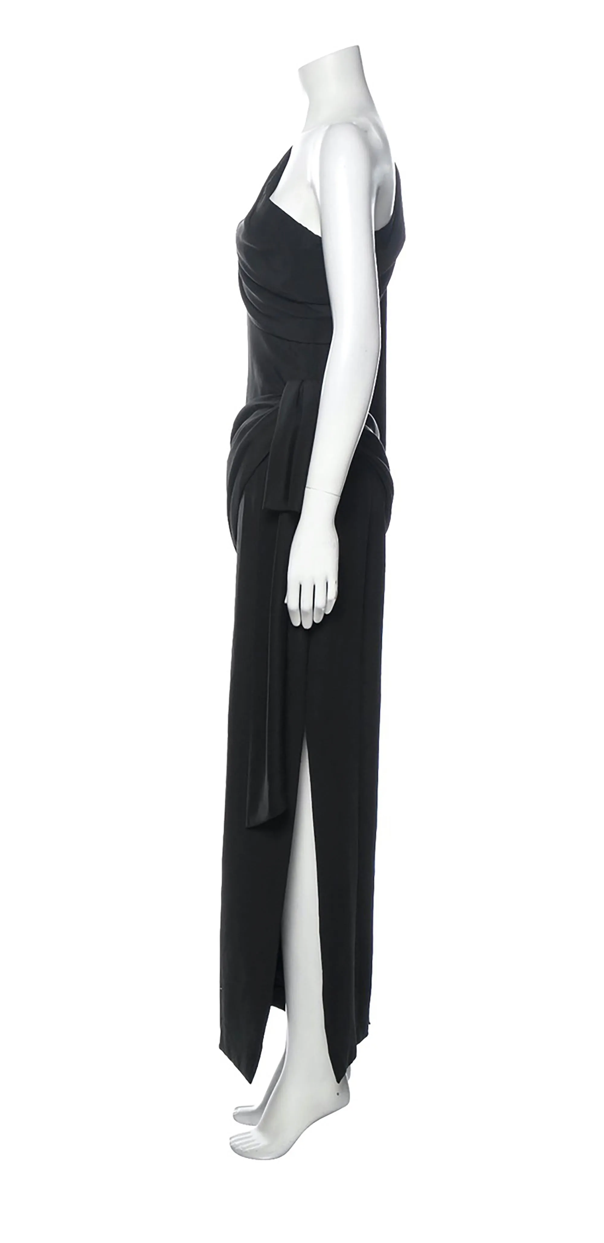 GIVENCHY Haute Couture One Shoulder Evening Gown