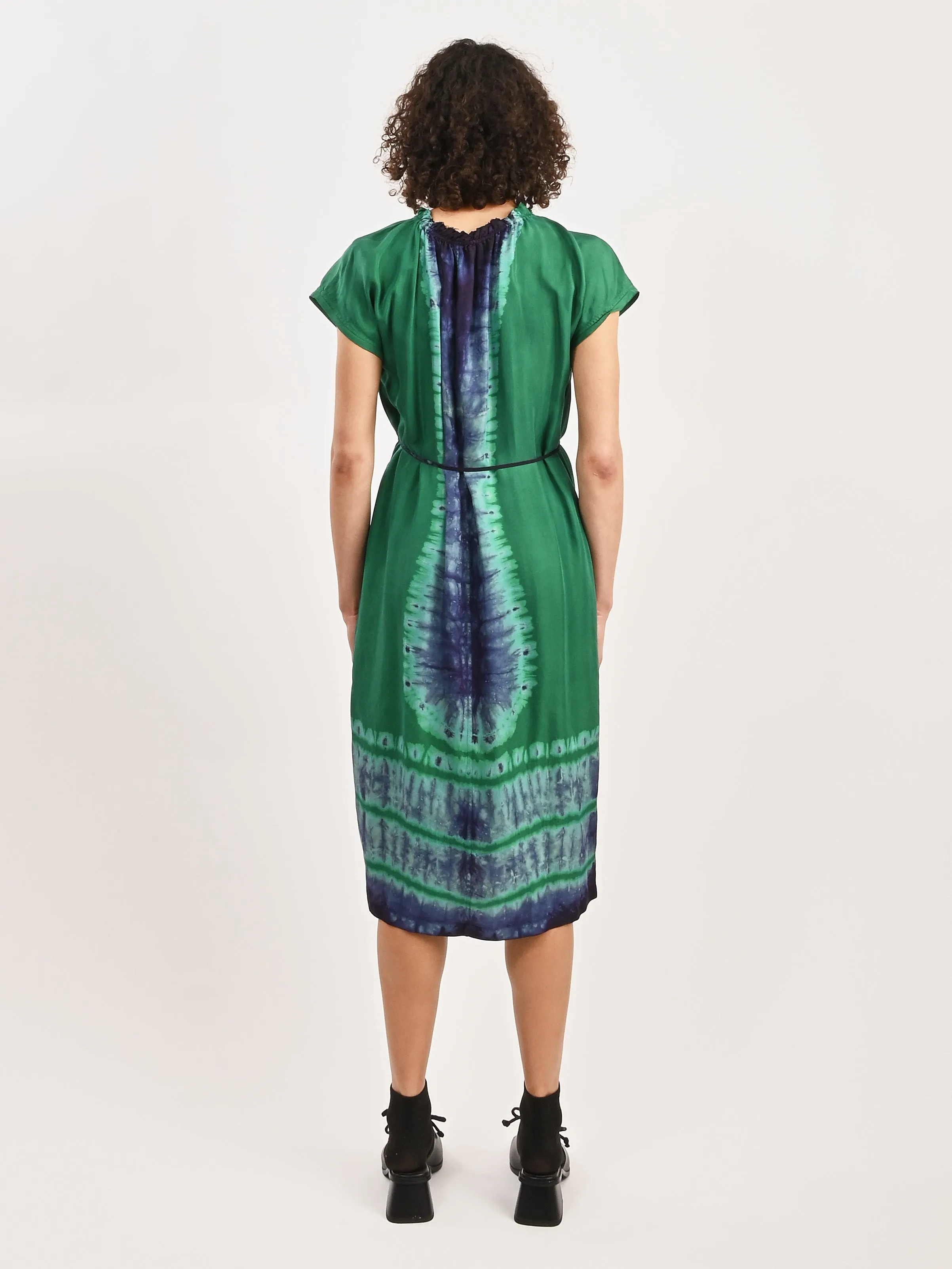 Green/Blue/Borderline Marceline Dress