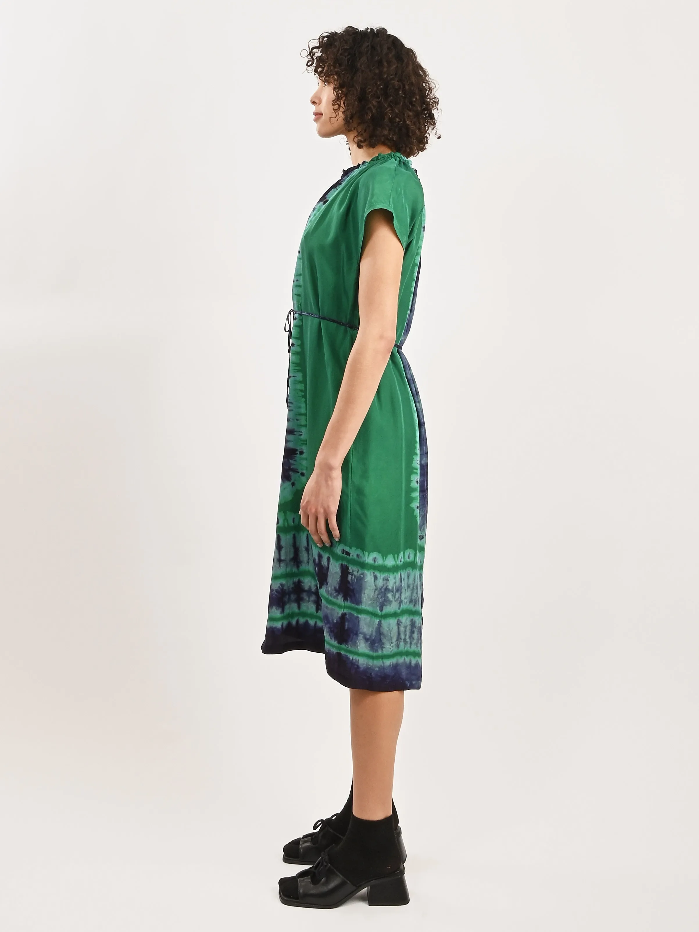 Green/Blue/Borderline Marceline Dress