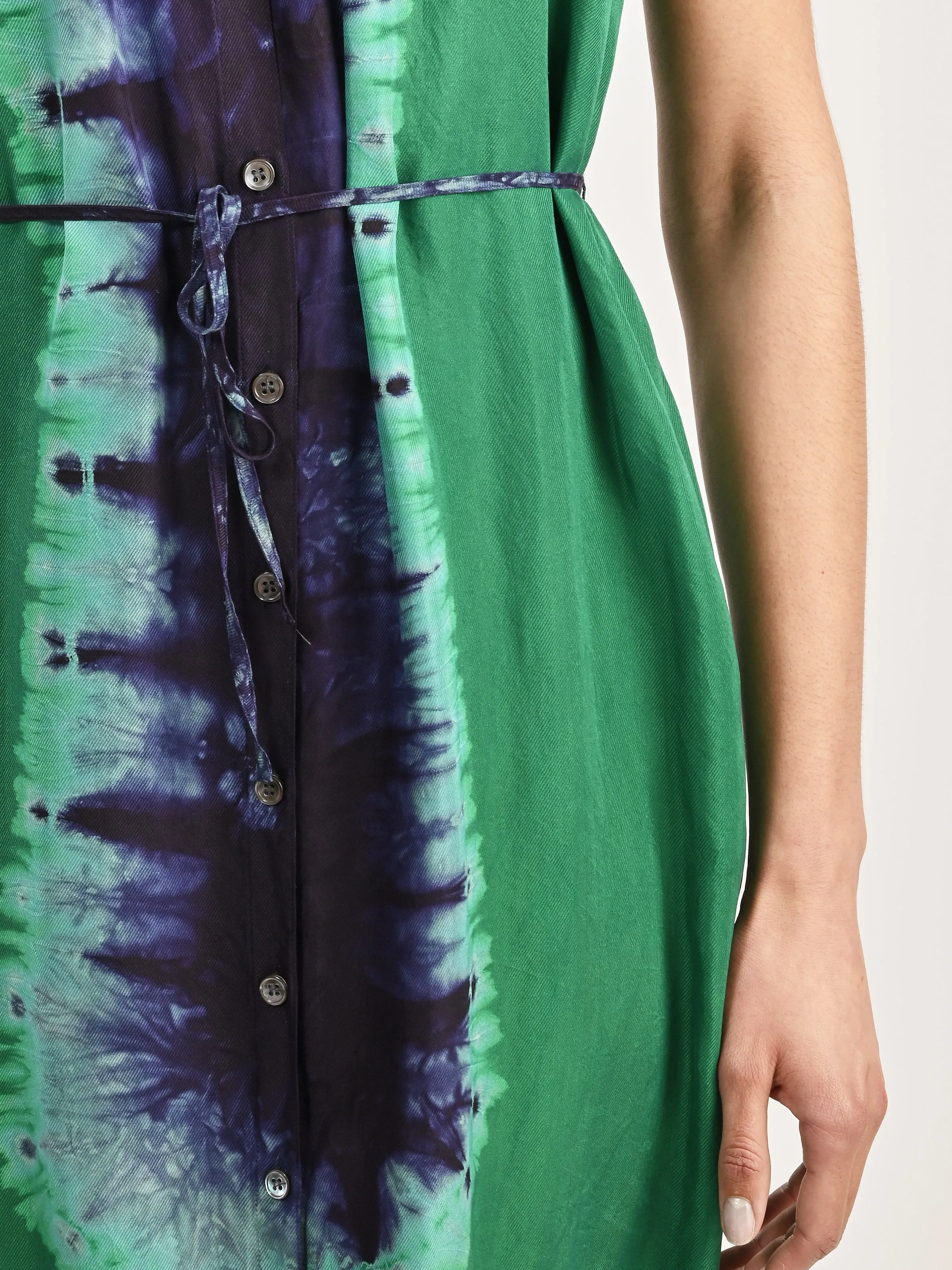 Green/Blue/Borderline Marceline Dress