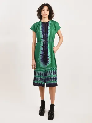 Green/Blue/Borderline Marceline Dress