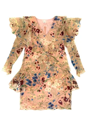 Holly's Harp Secret Garden Chiffon Dress*