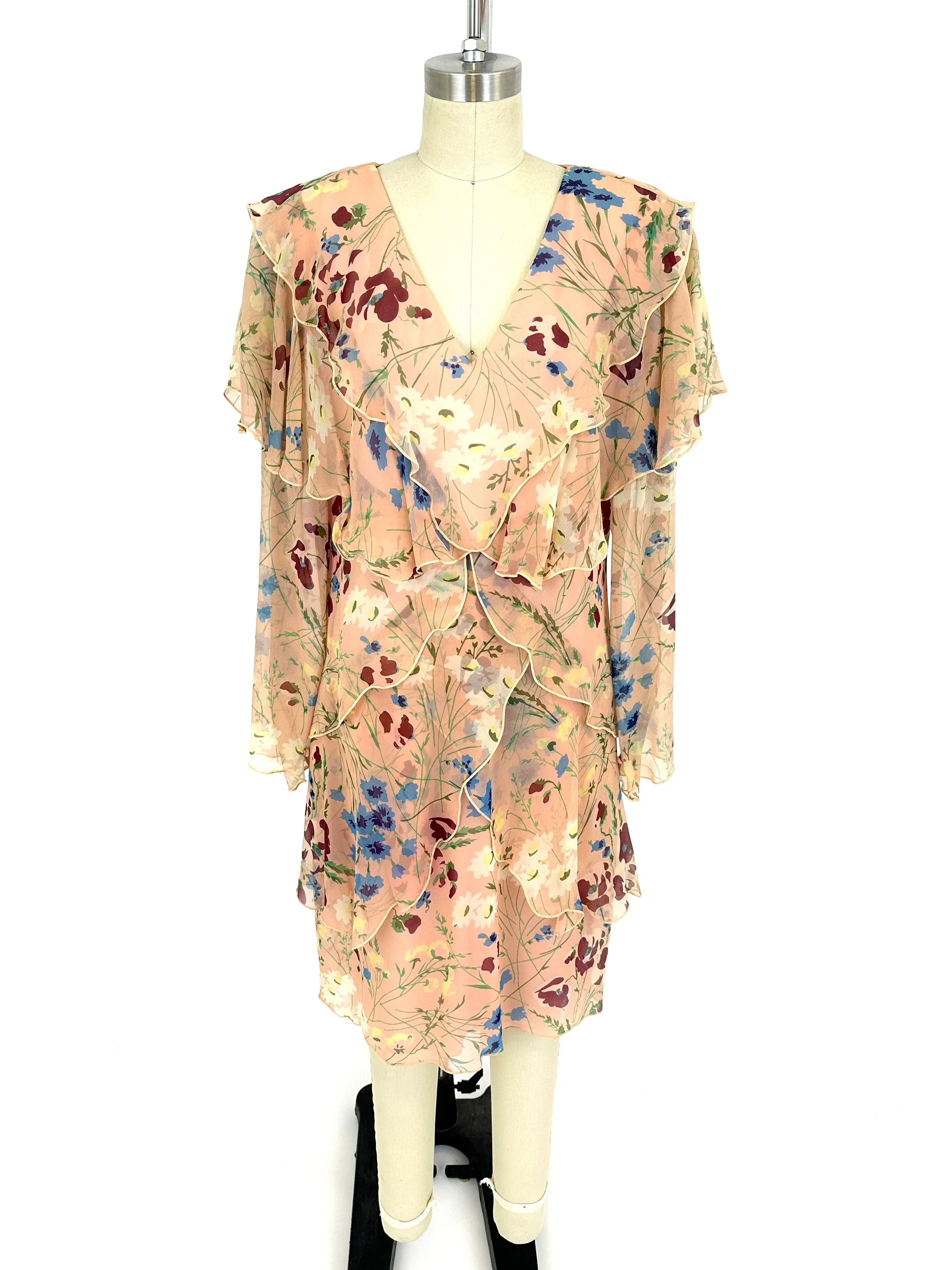 Holly's Harp Secret Garden Chiffon Dress*