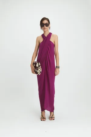 Huemel Wiltia Long Dress in Pink