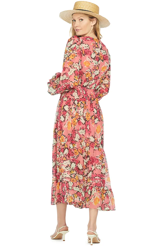 Isabel D Dress (Valentine Damask)