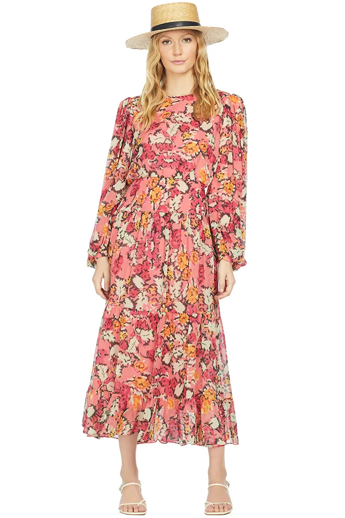 Isabel D Dress (Valentine Damask)