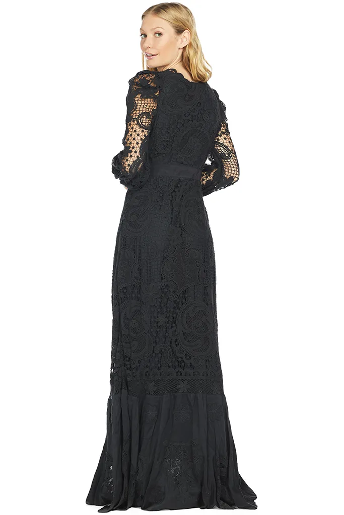Janet Dress (Black Coffee)