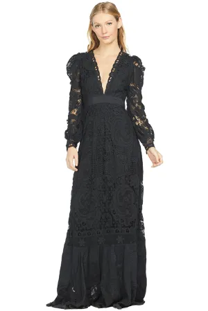 Janet Dress (Black Coffee)