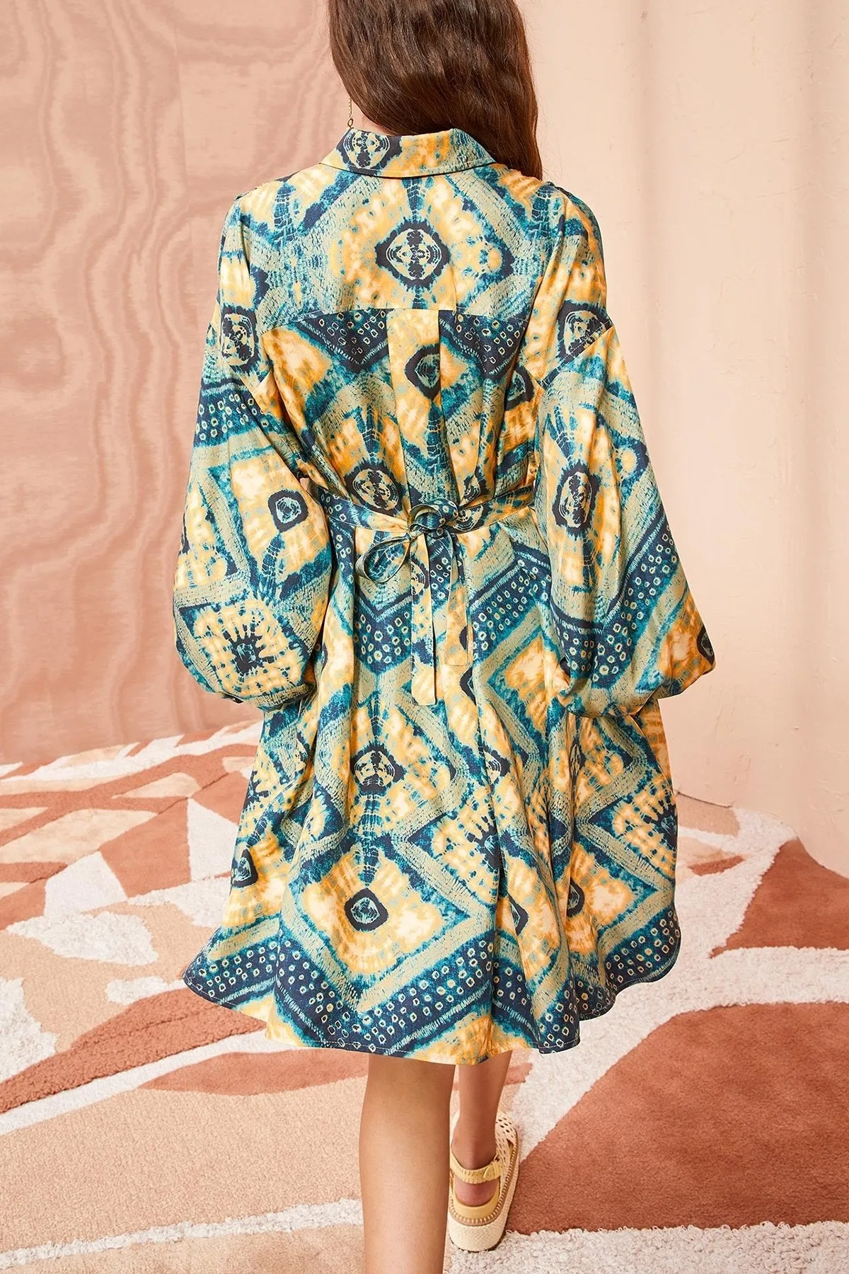 Jude Mini Dress in Constellation
