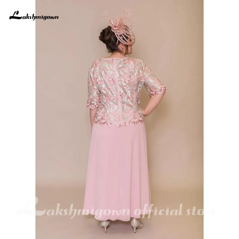 Lace Applique A Line Mother Of The Bride Dress
