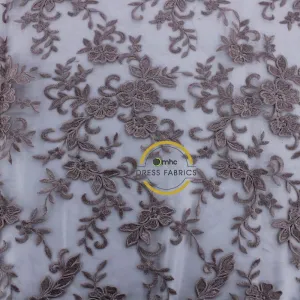 Lace Fabric Rose Gold 130cm
