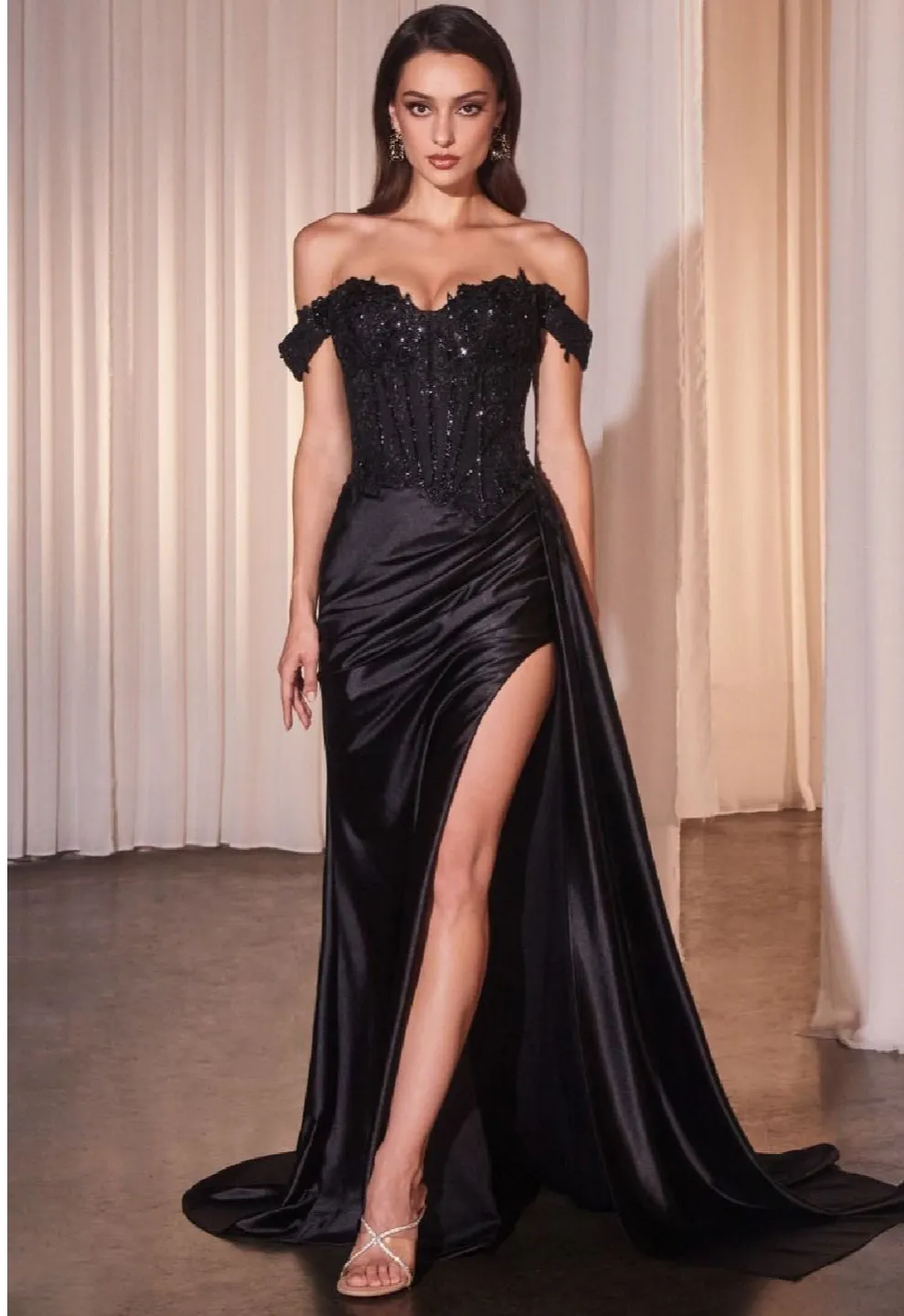 LaDivine by Cinderella Divine Evening Gown CD803