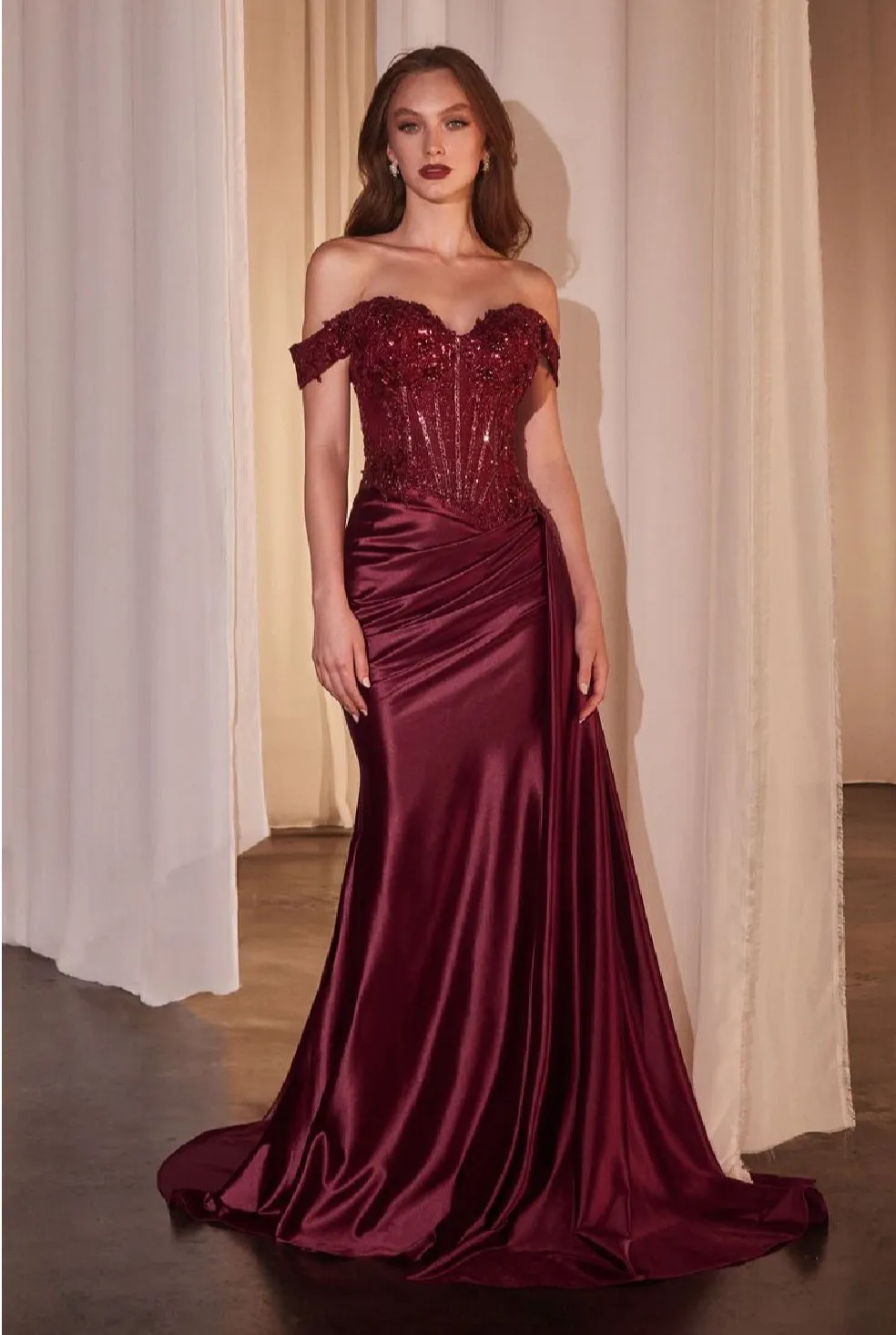 LaDivine by Cinderella Divine Evening Gown CD803