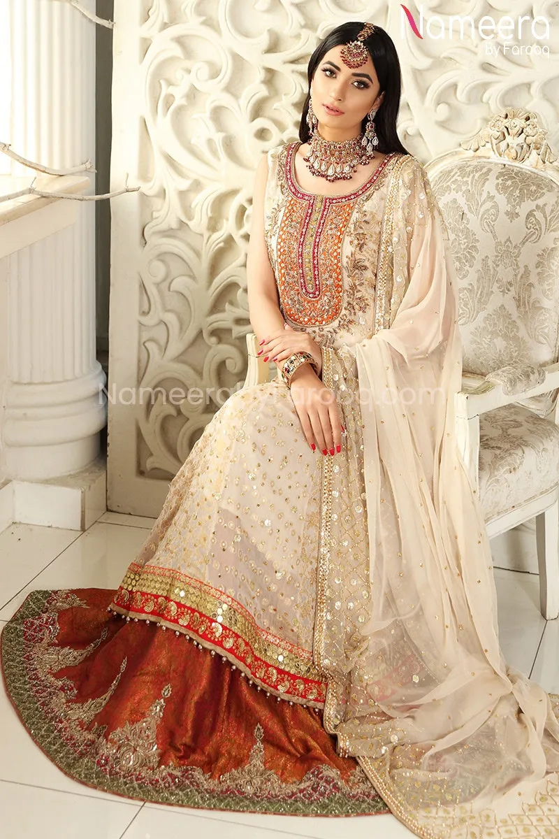 Latest Pakistani Engagement Dress 2021 Online #BB131