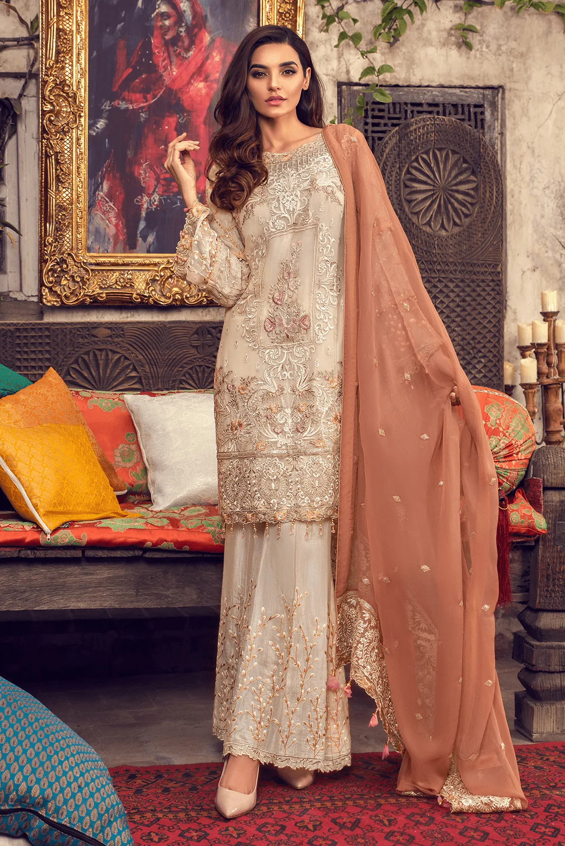 Latest Pakistani Ladies Kurta Design 2019 # P2725